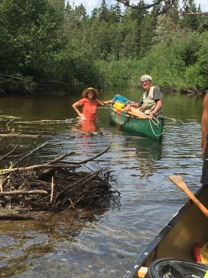 MOAC adventure - Allagash stream with Bill Johnson  