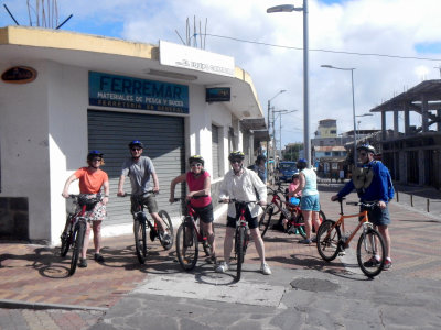 Biking to the Sea Lion Beach