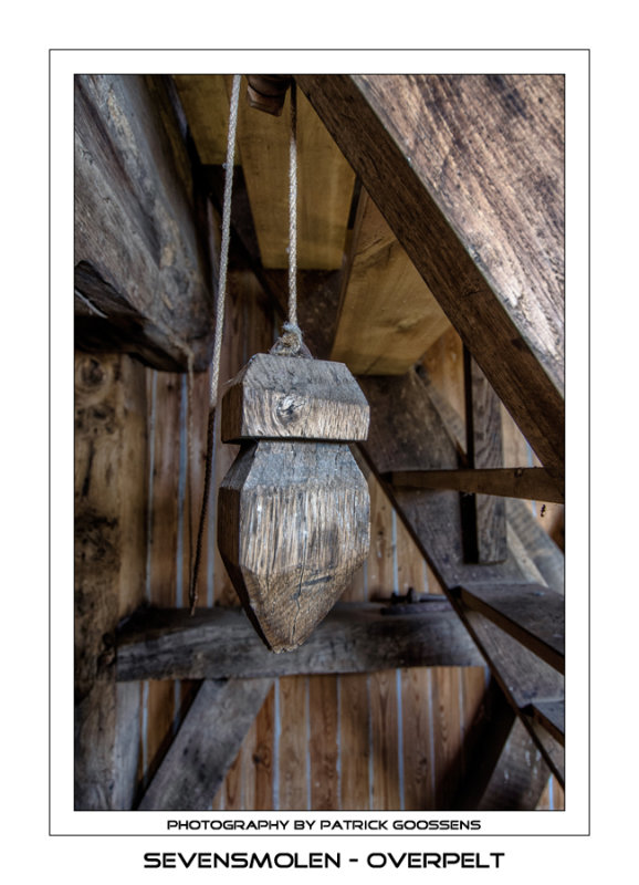 Houten gewicht - Wooden weight
