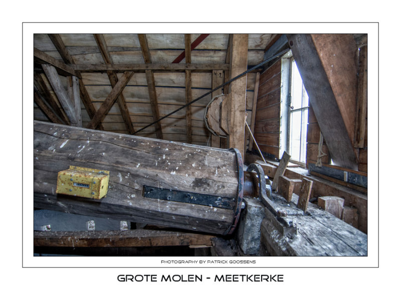 036 Bovenas met penlager en toerenteller