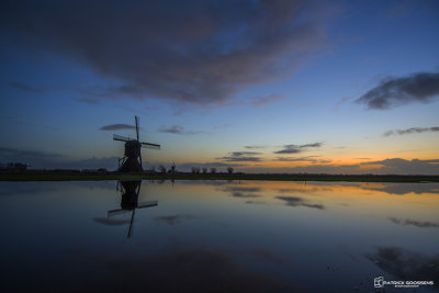 Windmills to drain the polders