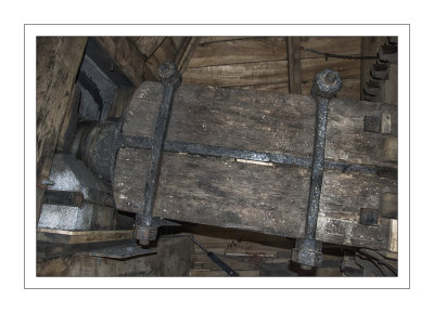 Oostmolen 4 - Wooden shaft with inserted steel sailhead