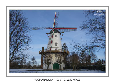 The Roomanmill in Sint-Gillis-Waas