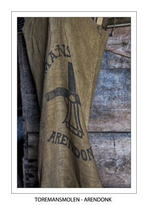 Jute sacks with personalised print