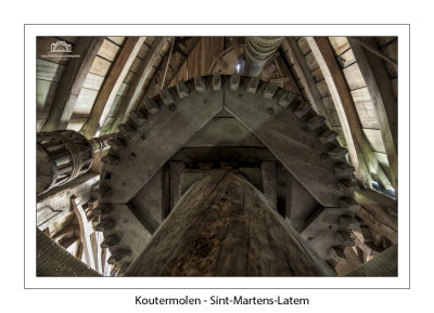 The large brakewheel with brake barrel