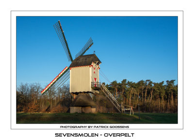 De Sevensmolen in mooi winterlicht - Sevensmill in beautiful winterlight