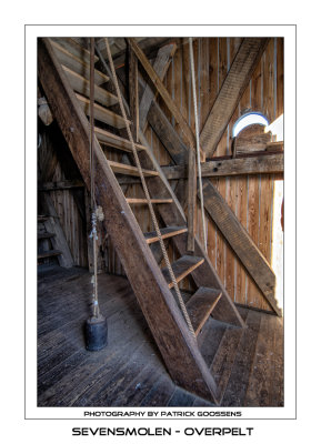 Trap naar de steenzolder - Stairs to the stonefloor