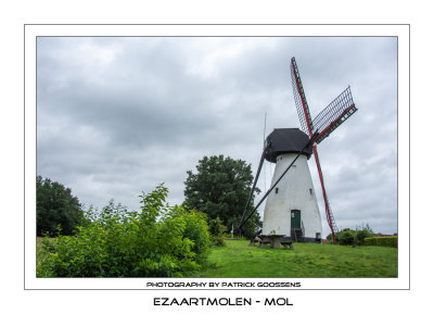 Focus op de Ezaartmolen in Mol - Focus on Ezaart windmill in Mol