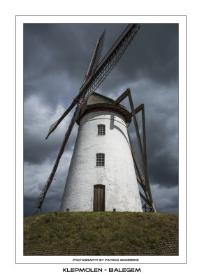 Focus op bergmolen, Klepmolen in Balegem