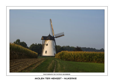 Windmolens in de provincie Oost-Vlaanderen