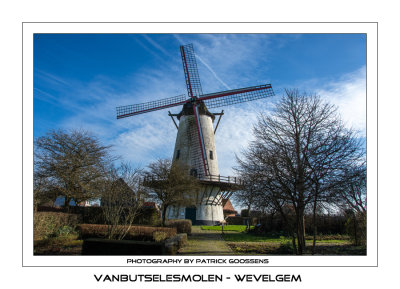 Focus op Vanbutseles molen in Wevelgem