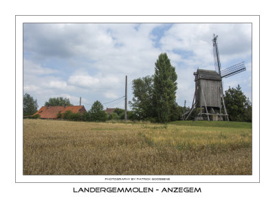 Focus op de Landergemmolen in Anzegem