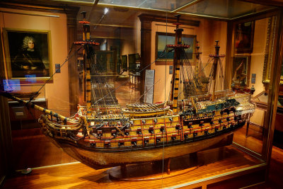 Galleon in Naval Musem, Madrid