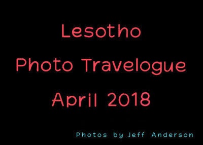 Lesotho cover page.