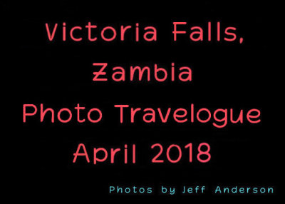 Victoria Falls Zambia cover page.