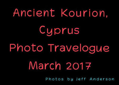 Ancient Kourion Cypress cover page.