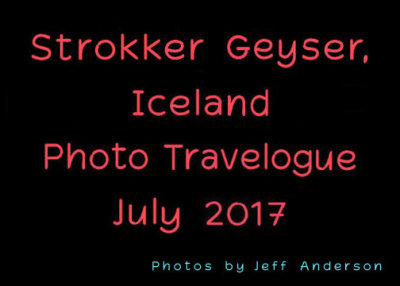 Strokker Geyser, Iceland cover page.