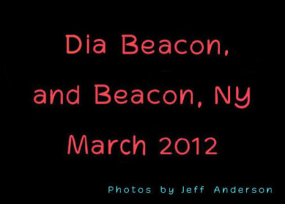 Dia Beacon and Beacon, NY cover page.