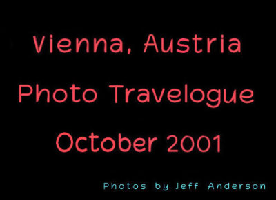 Vienna, Austria (October 2001)