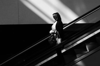 GoingDownTheEscalator9285