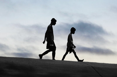 Walking Home From School