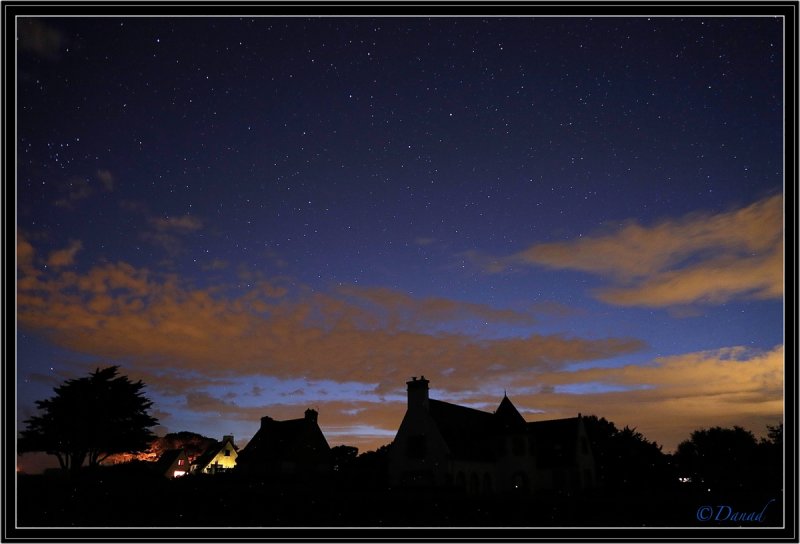 Twilight over Cornouaille.