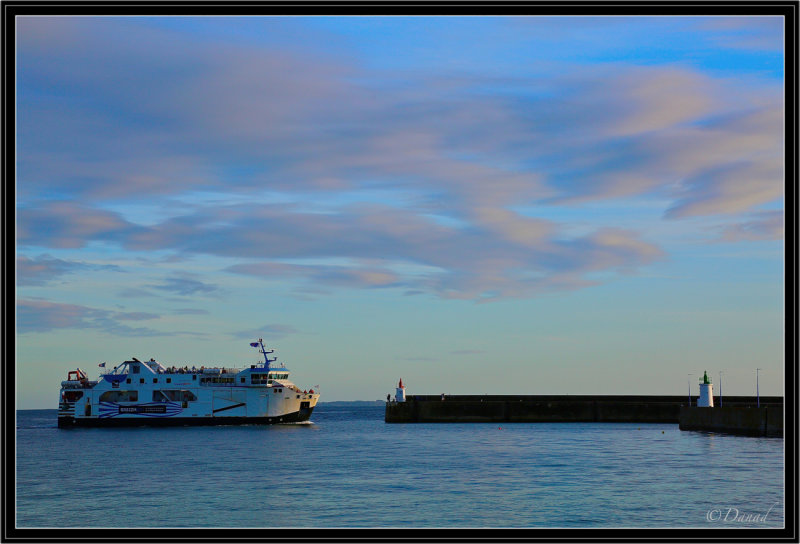 The Ferry-Boat to Belle-Ile-en-Mer.