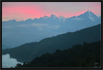 Kangchenjunga Sunset.