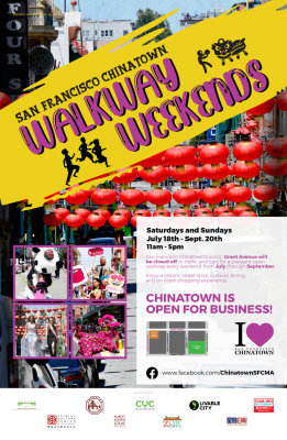 SF Chinatown Walkway Weekends
