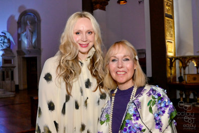Gwendoline Christie and Christine Suppes