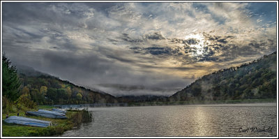 Lyman Lake & rowboats