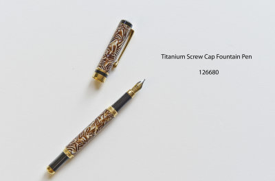 Titanium Fountain Pen