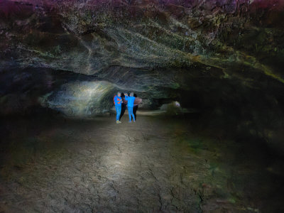 Underground in the Lava Tubes