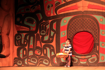 Performer in training (Note absence of sax)