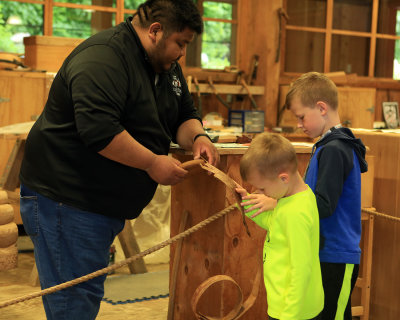 Demonstrating workmanship