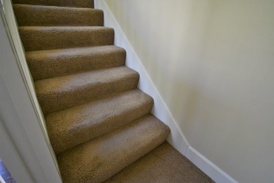 carpet on stairs