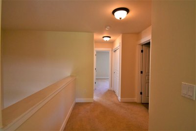 hallway to 2 bedrooms