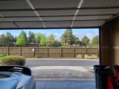 view from Garage to alley 