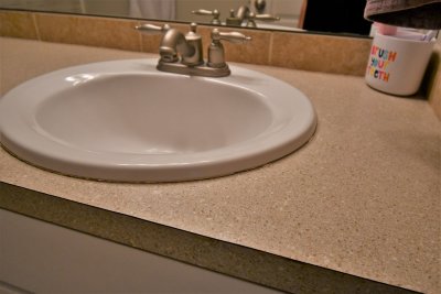sink needs caulking