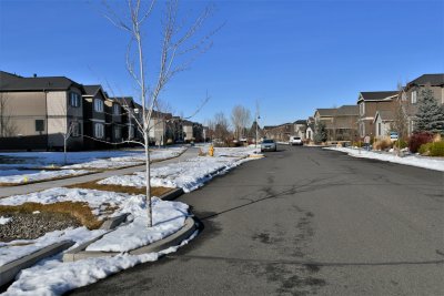 wide private street-plenty of parking