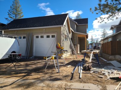 garage and alley