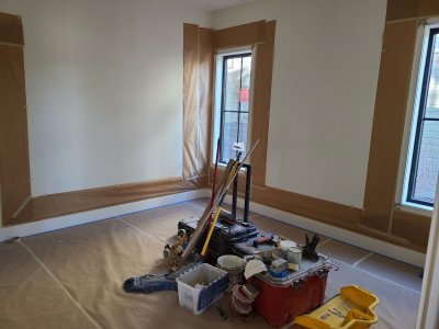 Master bedroom main floor