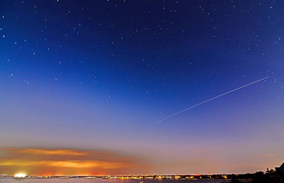 International Space Station Soars Over Lewis Bay 10/1/2020