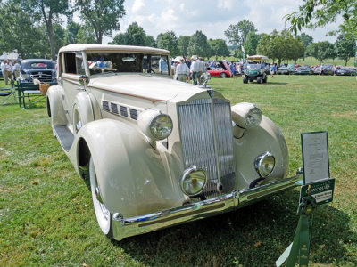 1936 Packard Rollston Custom Stationary Victoria 