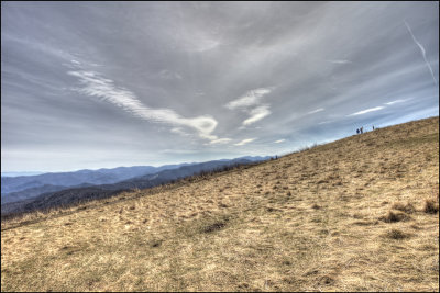 Towards the summit