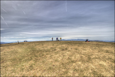 At the summit