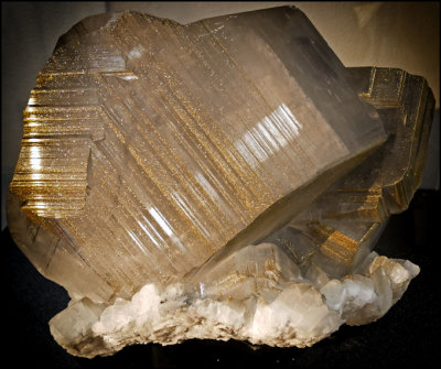 calcite pyrite