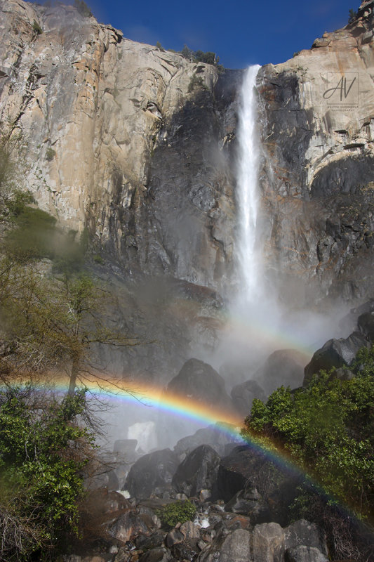 Yosemite Bridalveil Falls Rainbow