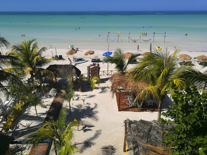 View from Alma Bar, Isla Holbox