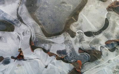 Melting Ice Art